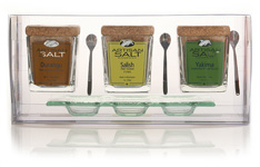 Artisan Deluxe Trio - Smoked Salt Collection (Cork Jar)
