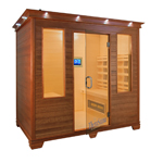 TheraSauna Premier TS7754  Four Person Face to Face Sauna