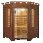 TheraSauna Premier TS6439 Corner Unit Sauna TheraSauna Premier TS6439 Corner Unit Sauna
